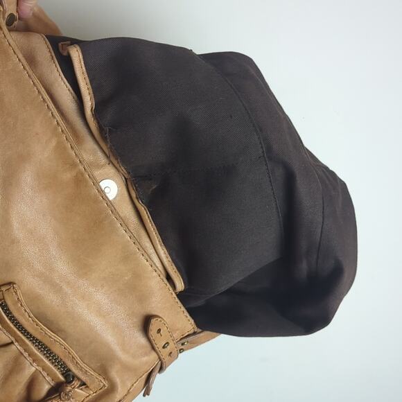 Y2K Kooba Butterscotch Leather Hobo Handbag Purse Shoulder Bag - Picture 12 of 13